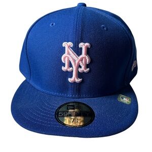 New Era On-Field 2024 New York Mets Mother’s Day Authentic Fitted Hat Size 7 3/4